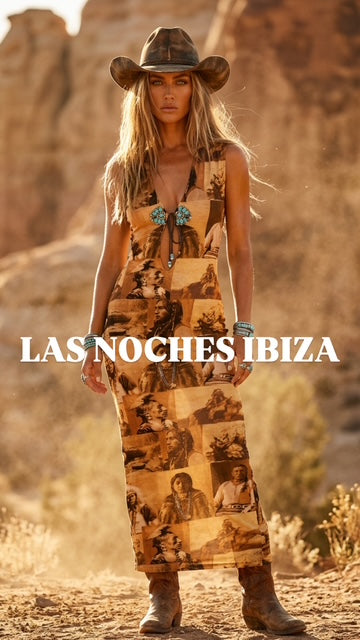 COWBOY MOON  DRESS