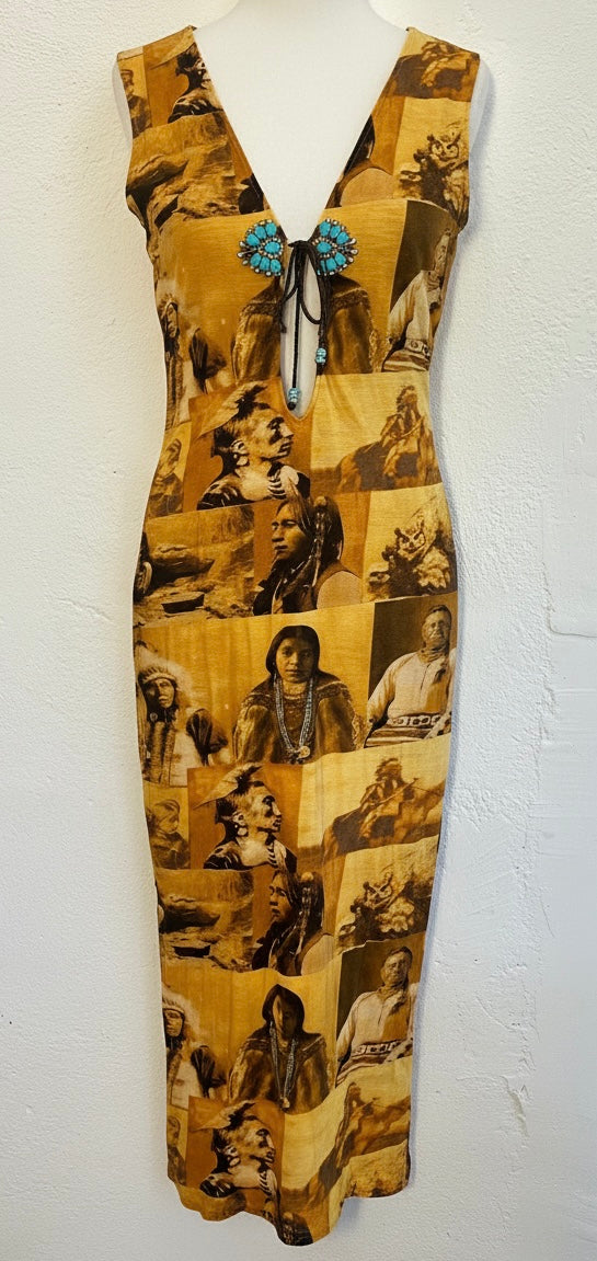 COWBOY MOON  DRESS