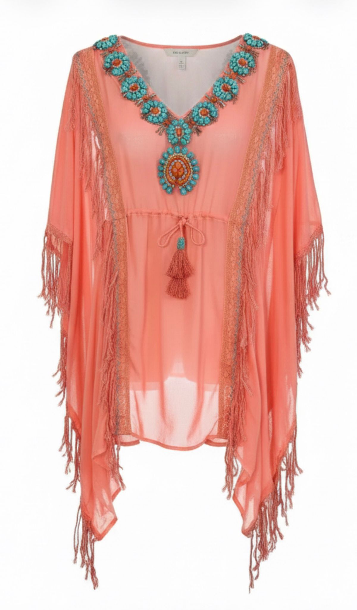 SWIN PONCHO DRESS