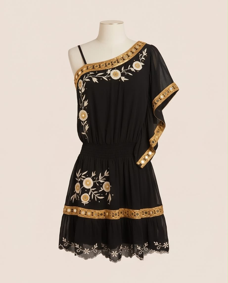 MANOS DRESS BLACK