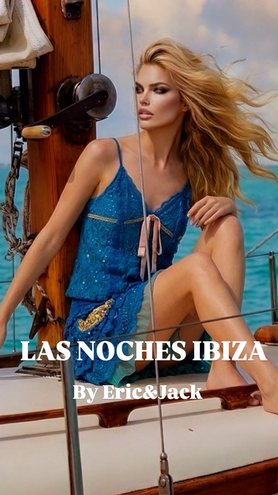 SUN BOHO BLUE STRONG EYELET TURQUEISE