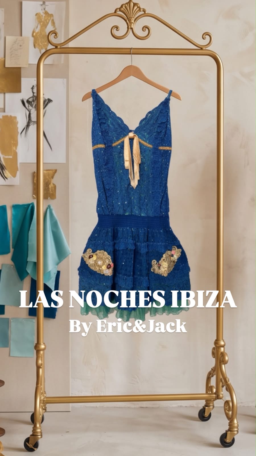 SUN BOHO BLUE STRONG EYELET TURQUEISE